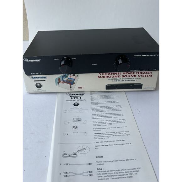 Chase Technologies HTS-1 5-channel home Theatre surround system - Picture 1 of 9
